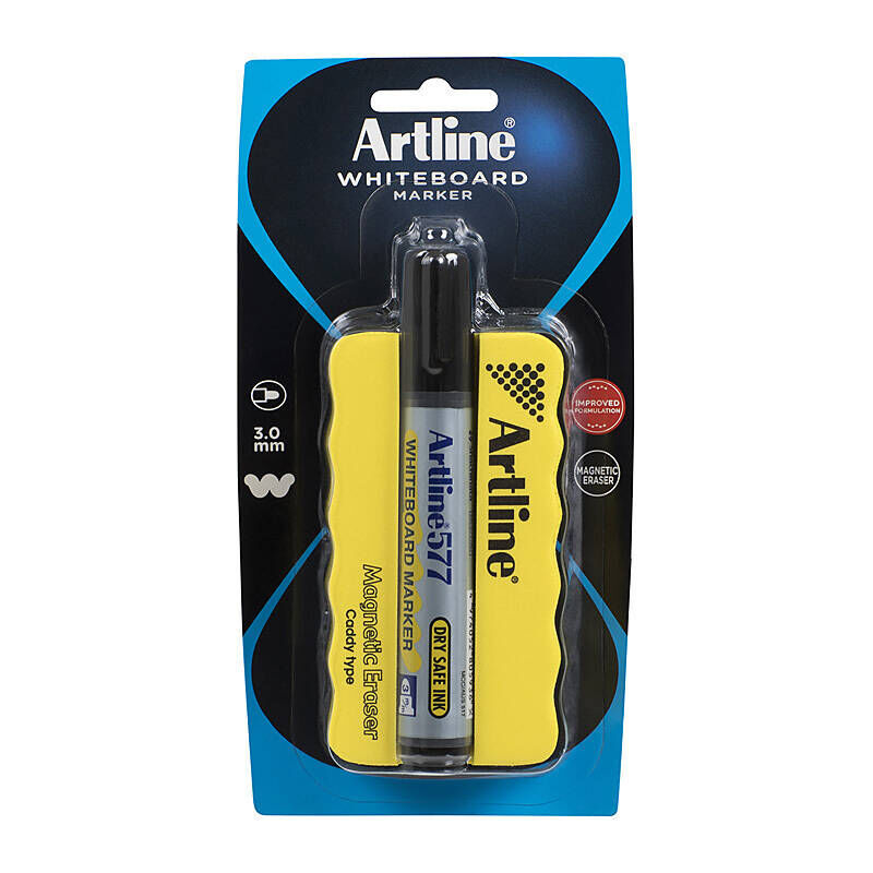 Artline 577 Whiteboard Marker with Magnetic Eraser