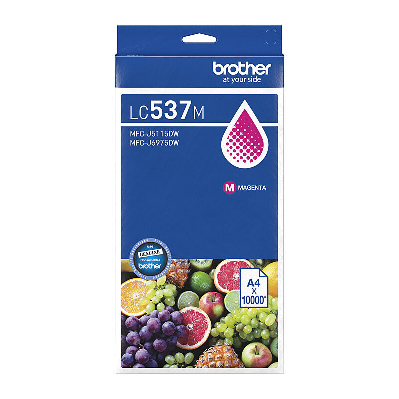 Brother LC-537 Magenta Ink Cartridge