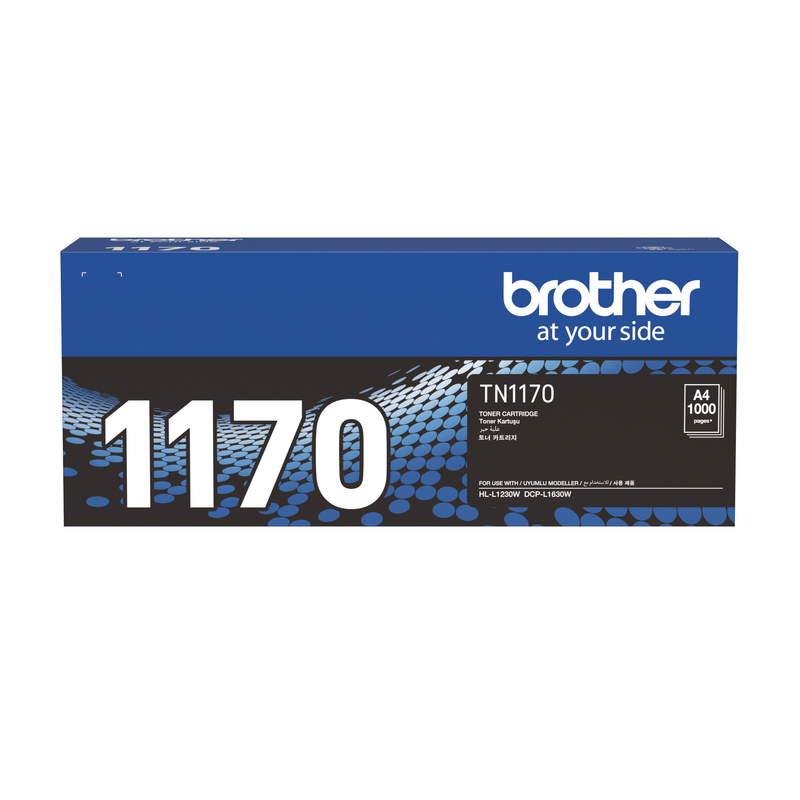 Brother TN1170 Black Toner Laser Cartridge