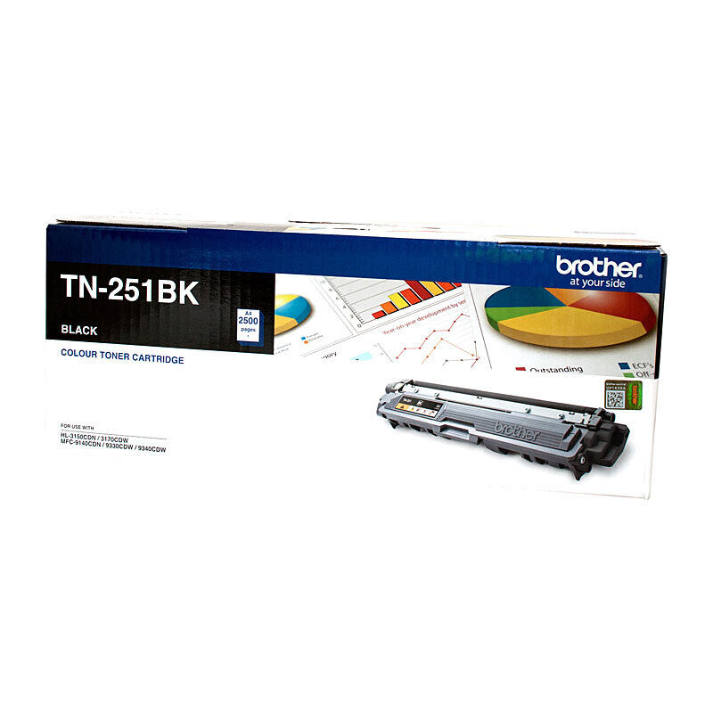 Brother TN251 Black Toner Laser Cartridge