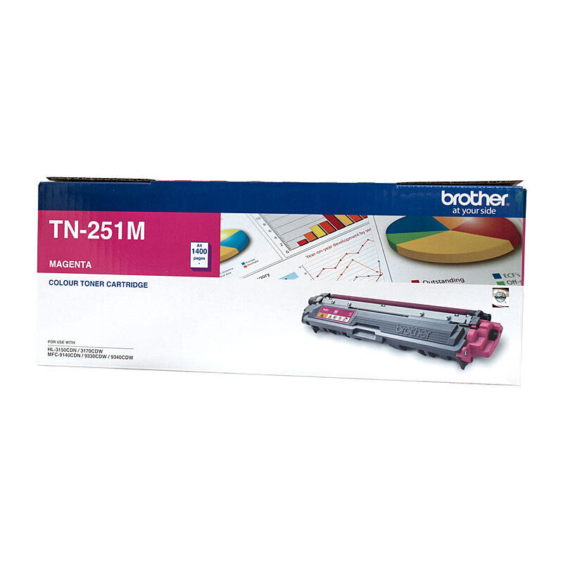 Brother TN251 Magenta Toner Laser Cartridge