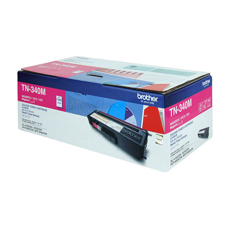 Brother TN340 Magenta Toner Laser Cartridge
