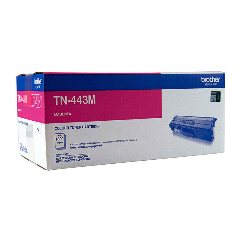 Brother TN443 Magenta Toner Laser Cartridge