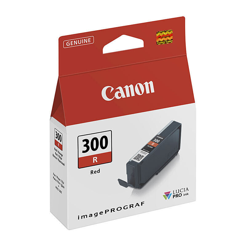 Canon PFI-300 Red Ink Tank Cartridge