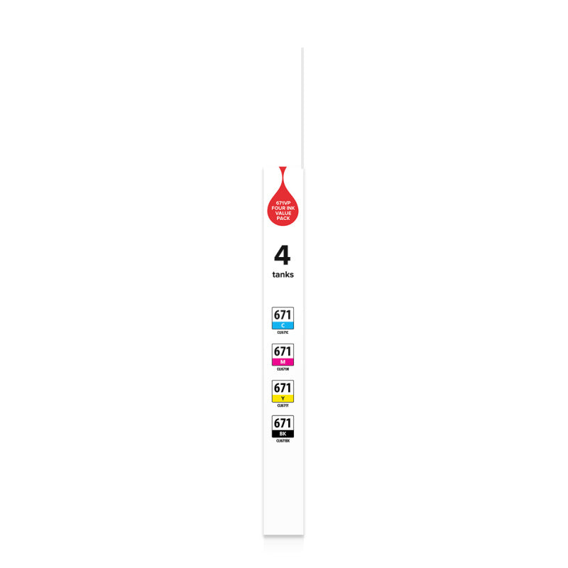 Canon CLI-671 Ink Value Pack