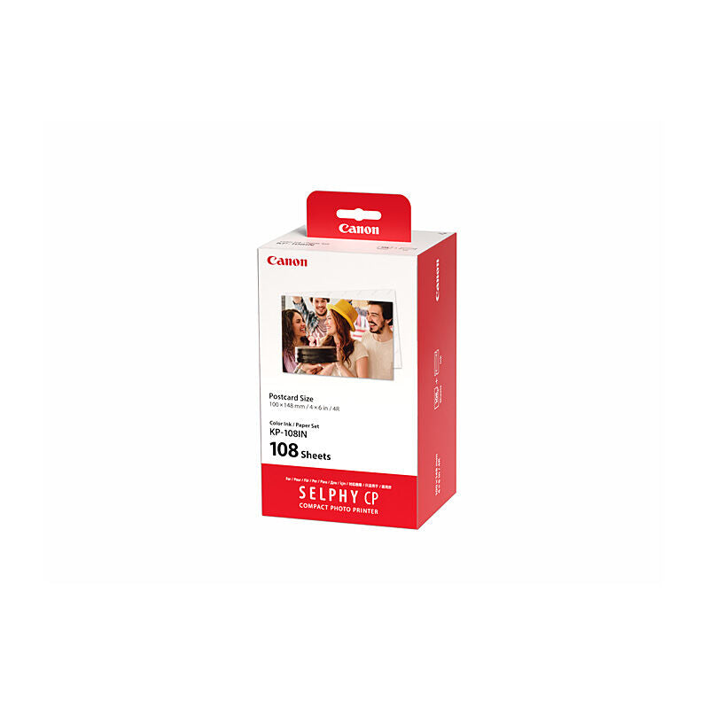 Canon KP108IN Ink & Paper Pack
