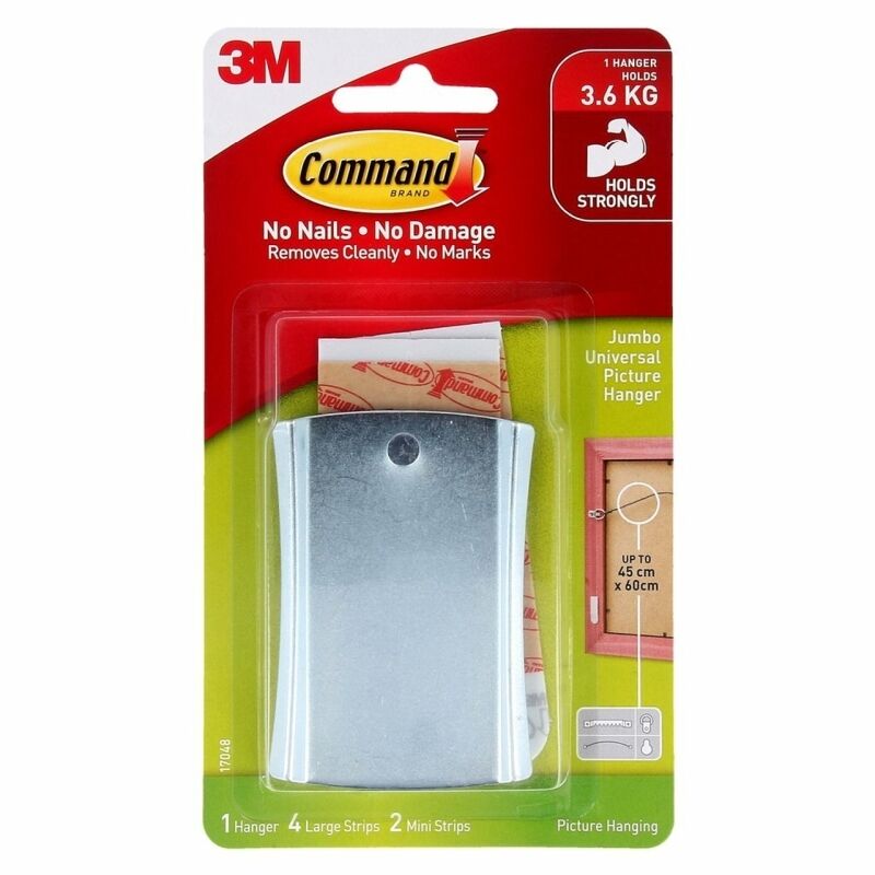Command Jumbo Hangers - 4 Pack