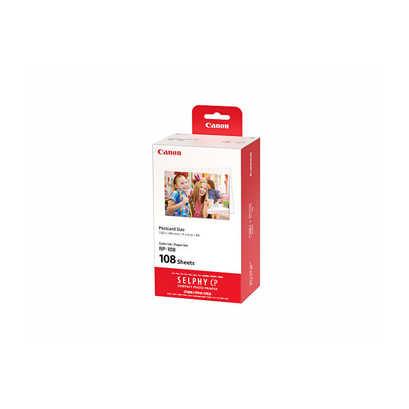 Canon RP108 Postcard size paper (148x100mm) - Pack of 108 sheets