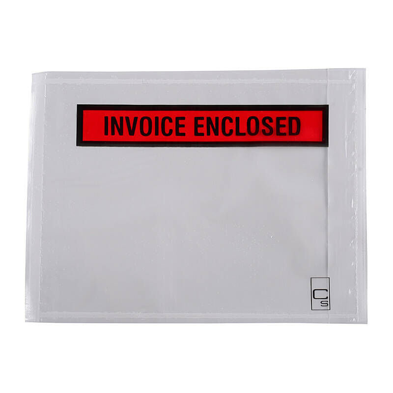 Cumberland Packing Envelopes Invoice Enclosed 155 x 115mm, Box of 1000
