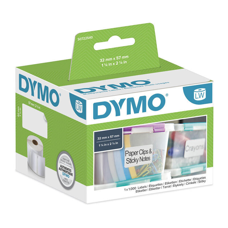 Dymo LabelWriter MultiLabel 32 mm x 57 mm
