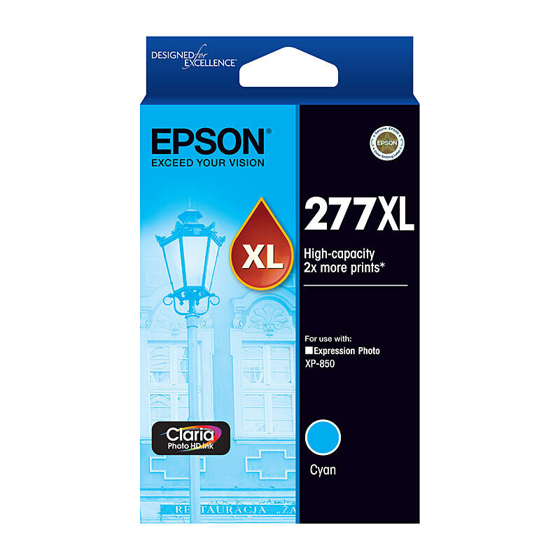 Epson 277XL High Capacity Cyan Ink Cartridge