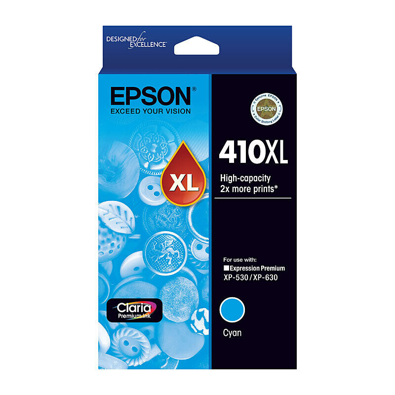 Epson 410XL Cyan Ink Cartridge
