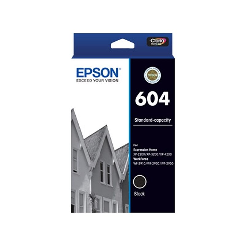 Epson 604 Standard Capacity Black Ink Cartridge