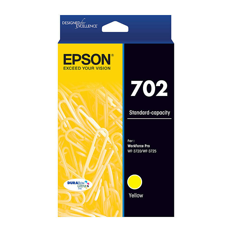 Epson 702 Standard Capacity Yellow Ink Cartridge