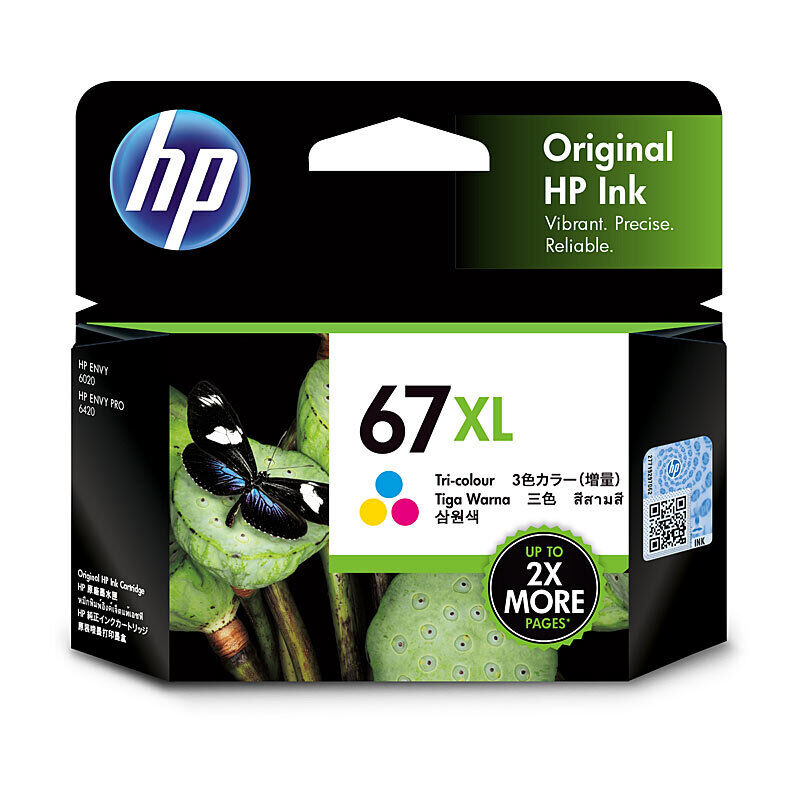 HP (Hewlett Packard) #67XL Tri Colour Ink Cartridge 3YM58AA
