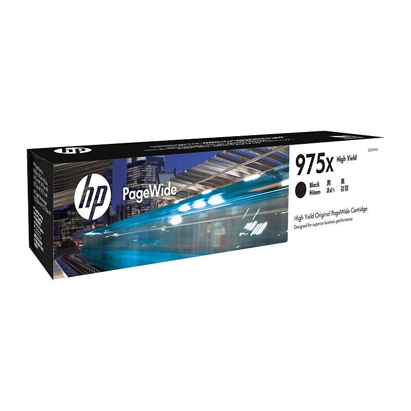 HP (Hewlett Packard) #975X High Yield Black Ink Cartridge (L0S09AA)