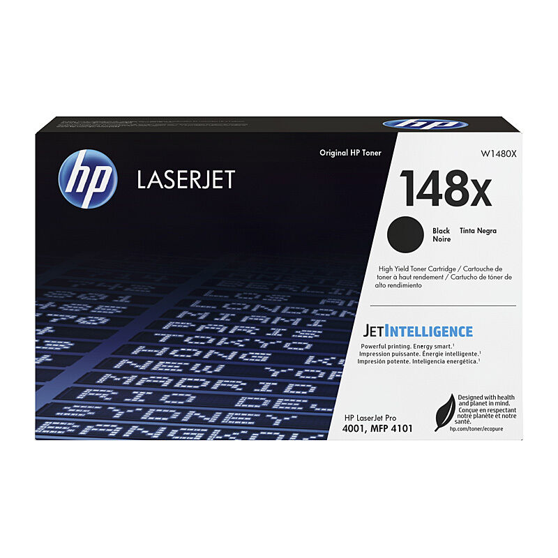 HP (Hewlett Packard) #148X Black Toner Laser Cartridge W1480X