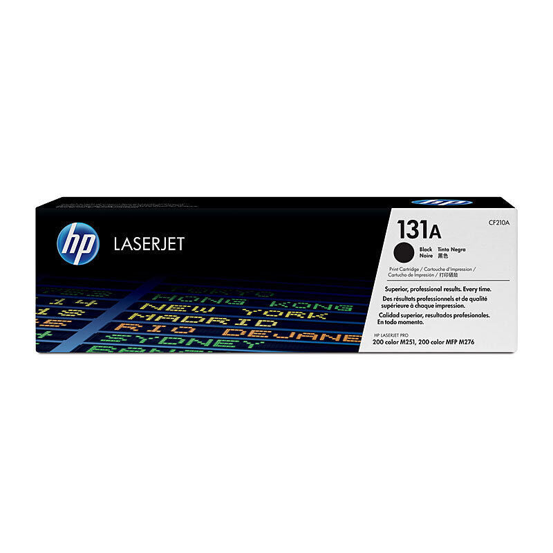 HP (Hewlett Packard) #131A Black Toner Laser Cartridge CF210A