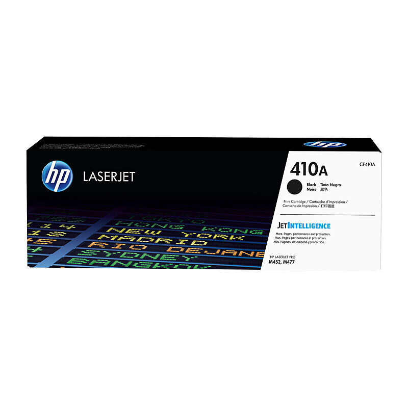 HP (Hewlett Packard) #410A Black Toner Laser Cartridge CF410A