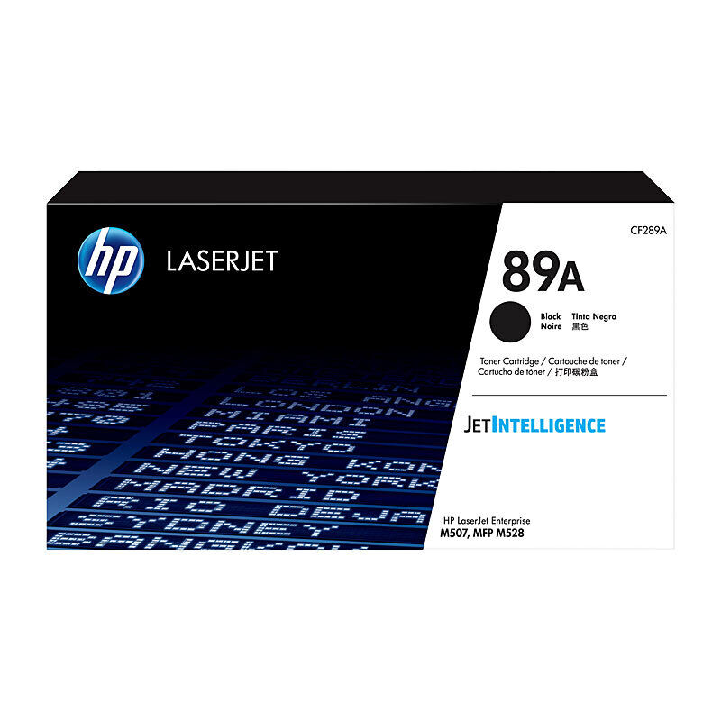 HP (Hewlett Packard) #89A Black Toner Laser Cartridge CF289A