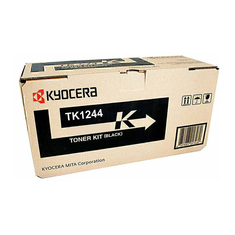 Kyocera TK1244 Black Toner Laser Cartridge Kit