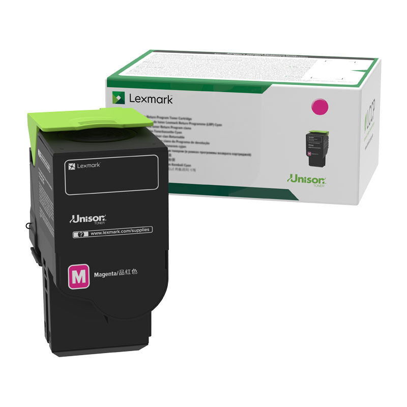 Lexmark 78C6UME High-Yield Magenta Toner Laser Cartridge
