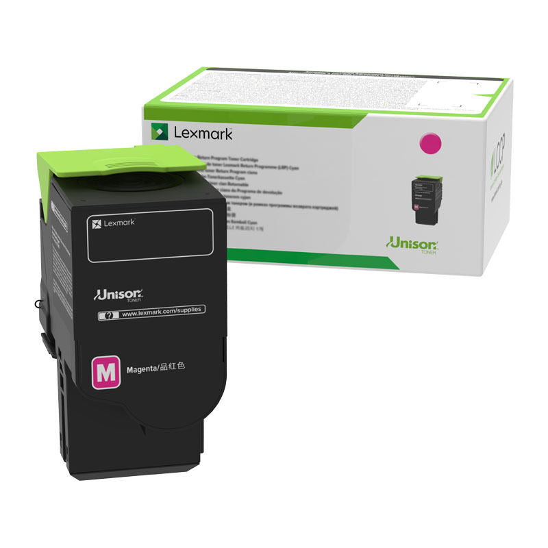 Lexmark 78C6XME High-Yield Magenta Toner Laser Cartridge