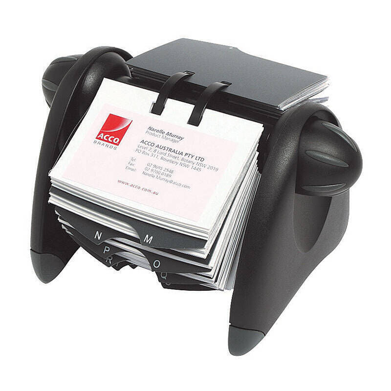 Marbig Pro Rotary File for Business Cards