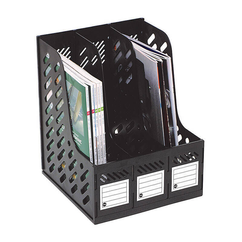 Marbig 3 Section Magazine Rack