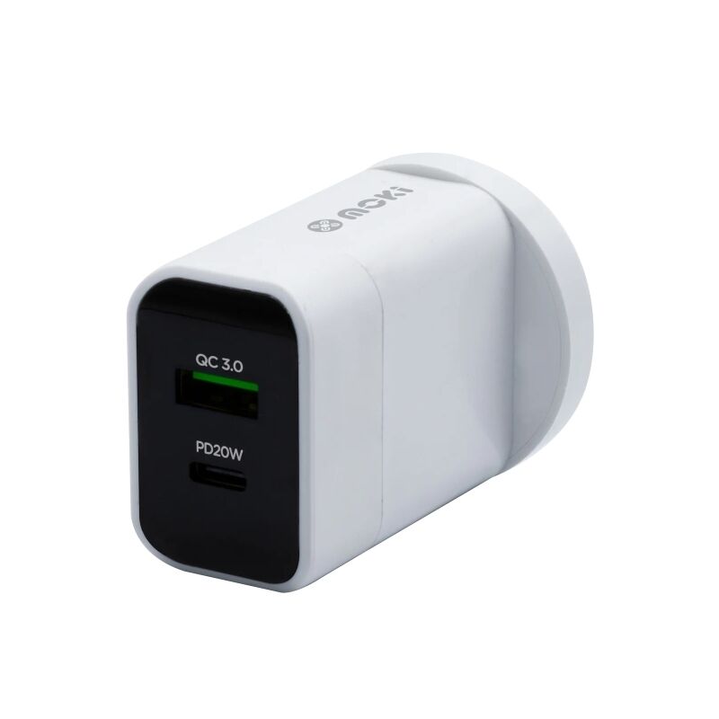 Moki Wall Charger with PD Type-C - 20W