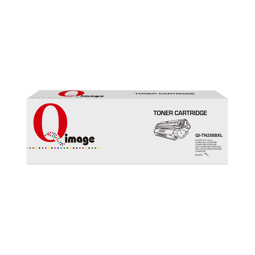 Q-Image Compatible Brother TN258XL Black Toner Laser Cartridge