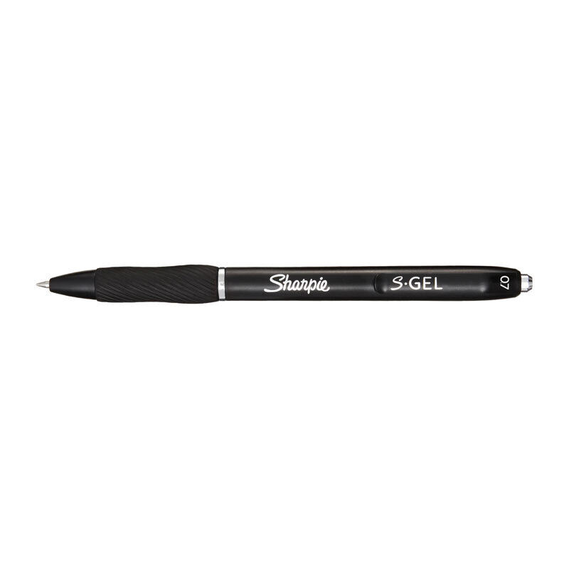 Sharpie Gel RT 0.7mm Pen Black Box of 12