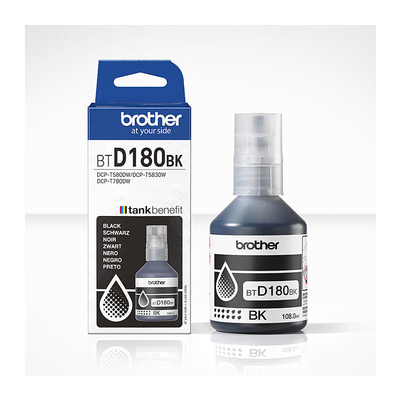 Brother BTD180BK Black Ink Bottle