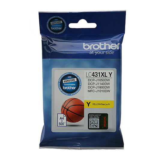 Brother LC-431XL Yellow Ink Cartridge