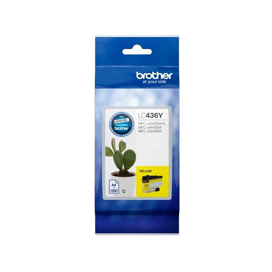 Brother LC436Y Yellow Ink Cartridge