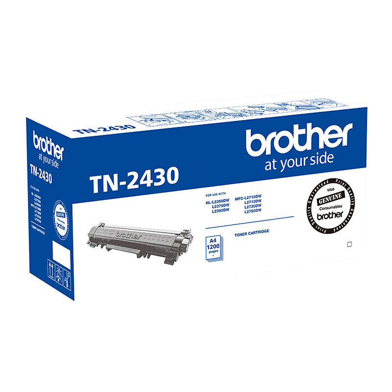Brother TN2430 BlackToner Laser Cartridge