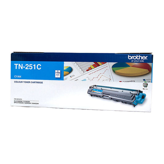 Brother TN251 Cyan Toner Laser Cartridge