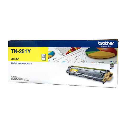 Brother TN251 Yellow Toner Laser Cartridge