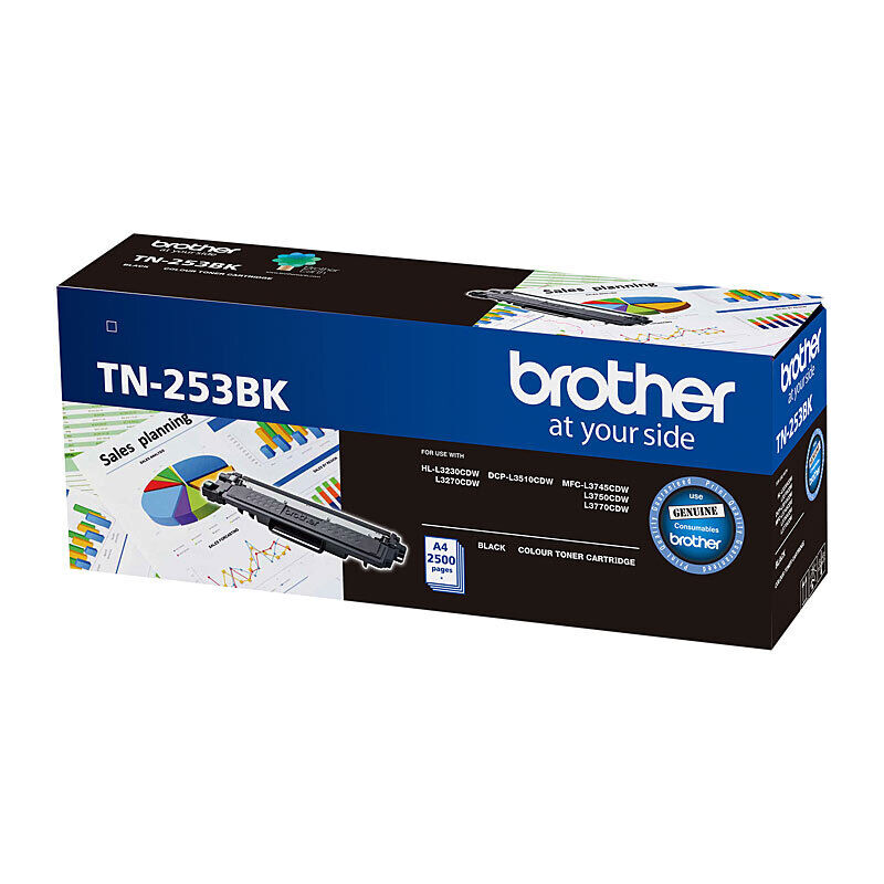 Brother TN253 Black Toner Laser Cartridge