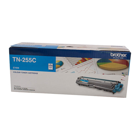 Brother TN255 Cyan Toner Laser Cartridge