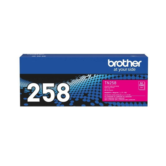 Brother TN258 Magenta Toner Laser Cartridge
