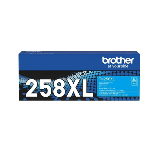 Brother TN258XL Cyan Toner Laser Car