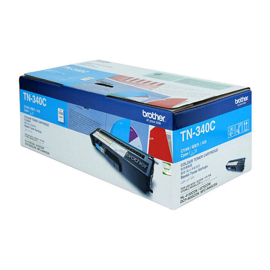 Brother TN340 Cyan Toner Laser Cartridge