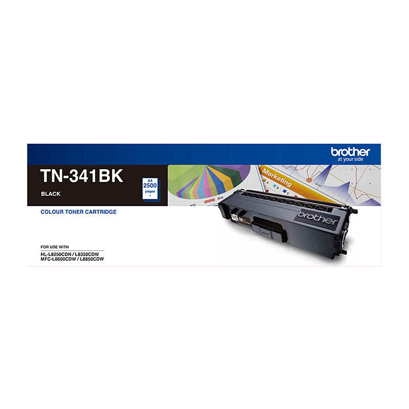 Brother TN341 Black Toner Laser Cartridge