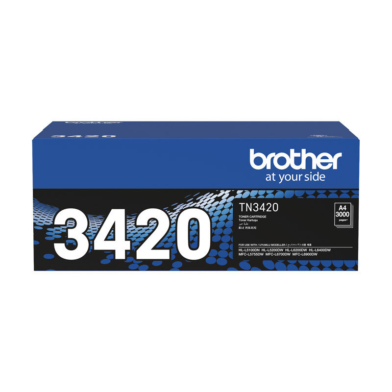Brother TN3420 Black Toner Laser Cartridge