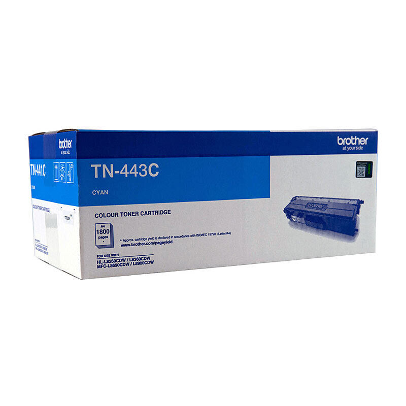 Brother TN443 Cyan Toner Laser Cartridge