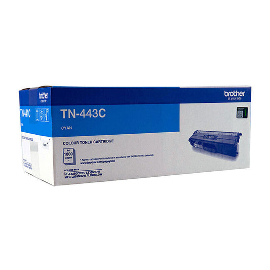 Brother TN443 Cyan Toner Laser Cartridge