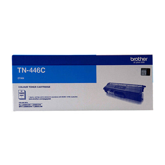 Brother TN446 Cyan Toner Laser Cartridge