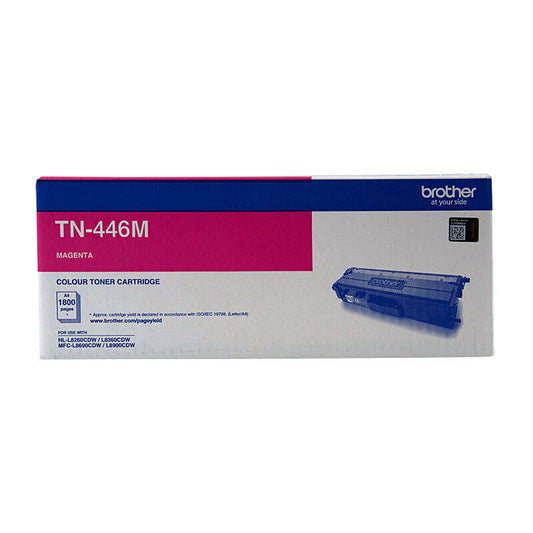 Brother TN446 Magenta Toner Laser Cartridge