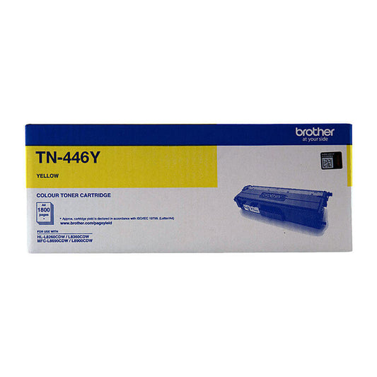 Brother TN446 Yellow Toner Laser Cartridge